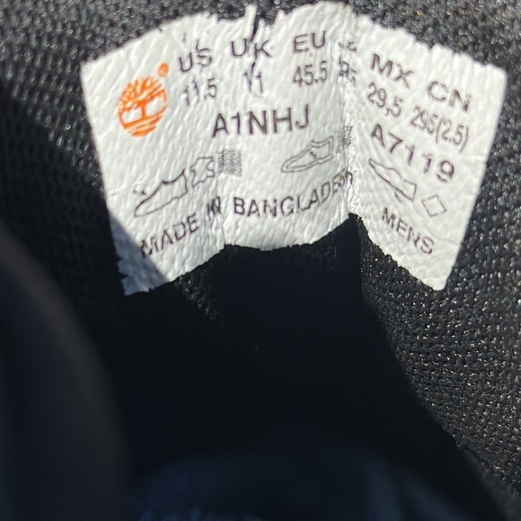 Timberland Men's Euro Sprint Mid Hiker Boots Men’s Size 11.5 - Picture 11 of 16